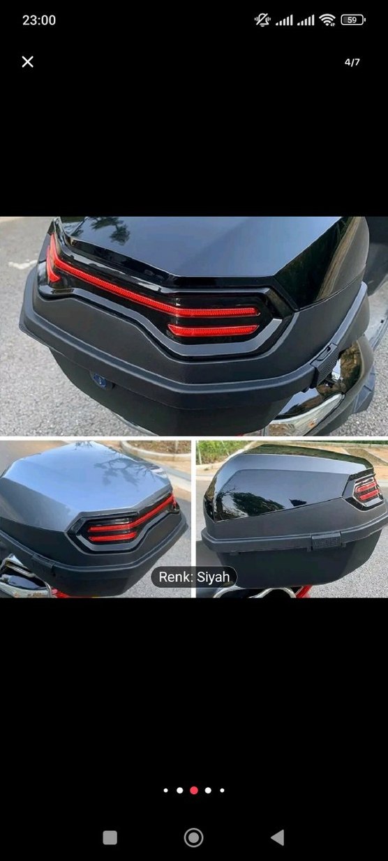 Motor Arka Çanta 35 Litre SIFIR - Görsel 4