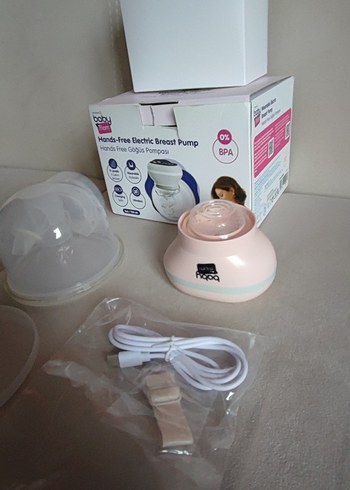 Pembe Elektrikli Göğüs Pompası - Görsel 3