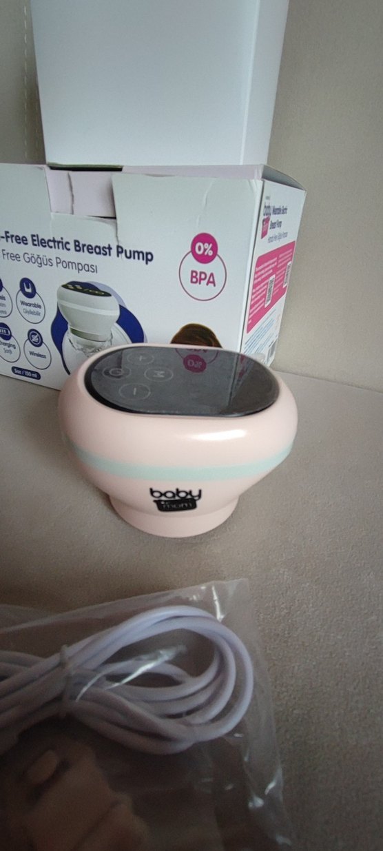 Pembe Elektrikli Göğüs Pompası - Görsel 4