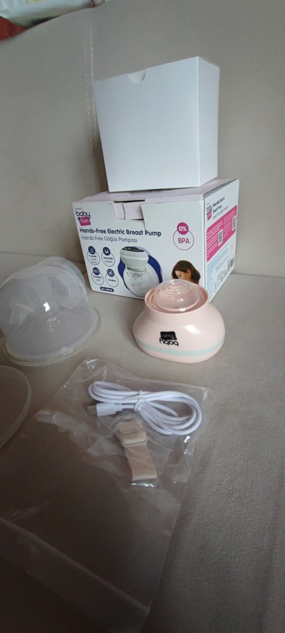 Pembe Elektrikli Göğüs Pompası - Görsel 3