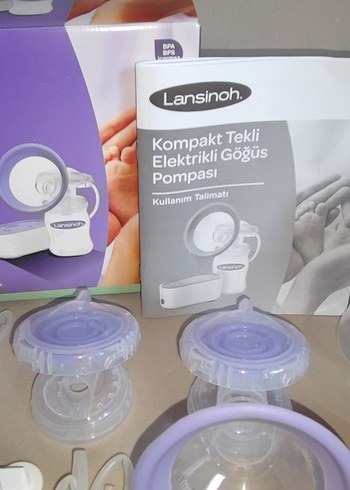 Lansinoh Süt Sağma ve Pompası ve Biberonu - Görsel 3