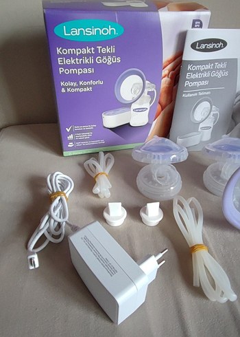 Lansinoh Süt Sağma ve Pompası ve Biberonu - Görsel 6