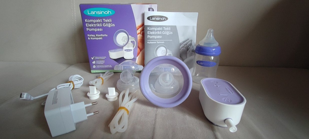 Lansinoh Süt Sağma ve Pompası ve Biberonu - Görsel 5