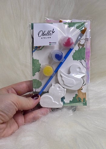 Obelle Atelier Pastel Çocuk Boyama Seti - Görsel 2