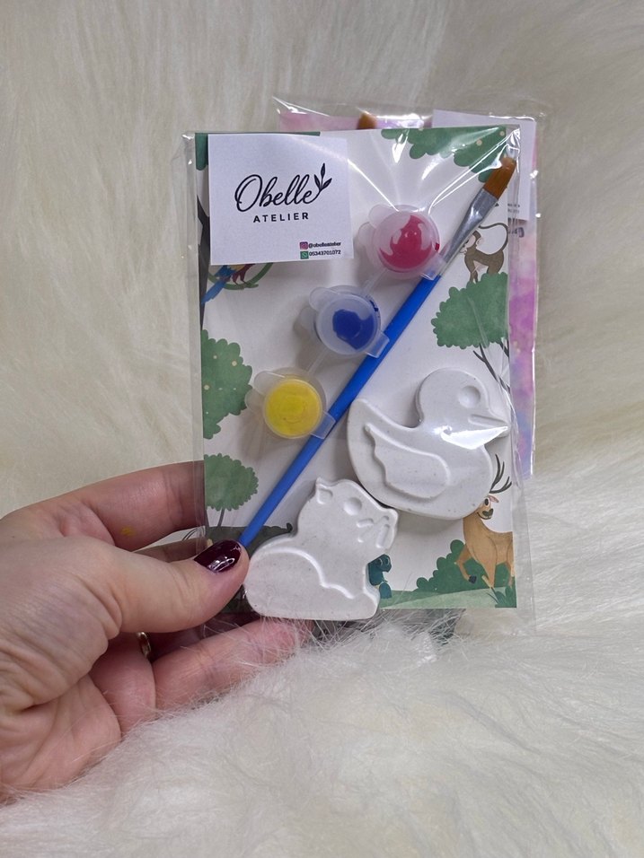 Obelle Atelier Pastel Çocuk Boyama Seti - Görsel 2