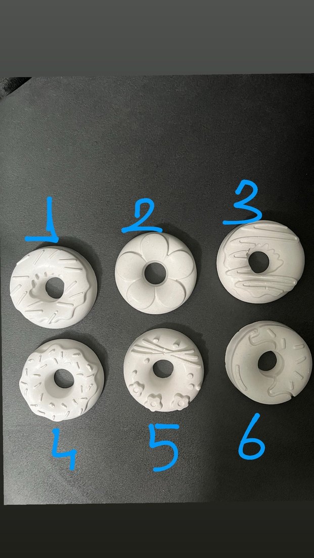 Donut Temalı taş boyama çocuk aktivite seti - Görsel 3