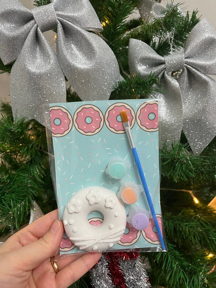 Donut taş boyama çocuk aktivite seti - Görsel 2