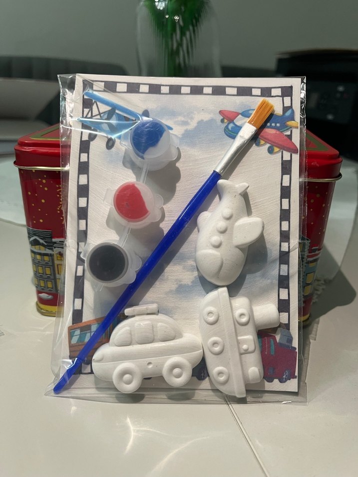 Taşıtlar temalı taş boyama seti - Görsel 2