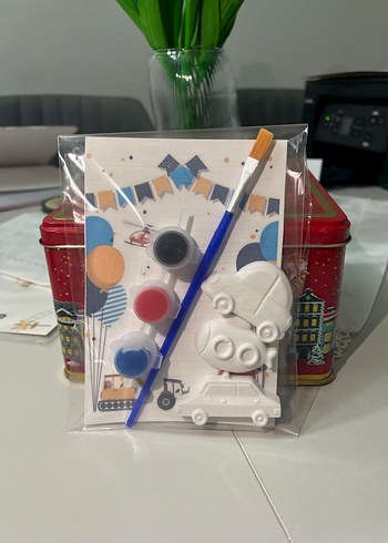 Araç temalı taş boyama seti - Görsel 2