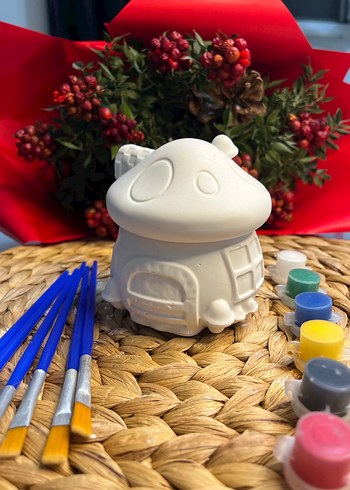 Mantar Ev boyama seti - Görsel 3