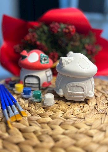 Mantar Ev boyama seti - Görsel 2