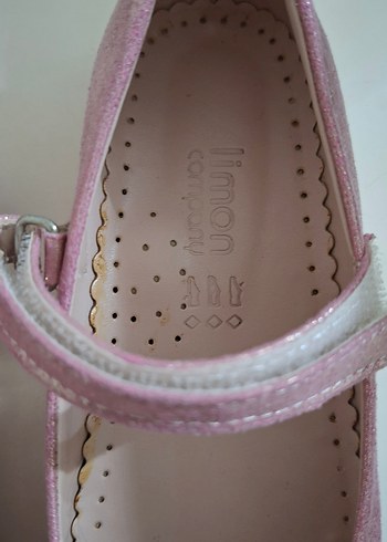 Kız Çocuk Parlak Pembe Tokalı Babet - Görsel 2