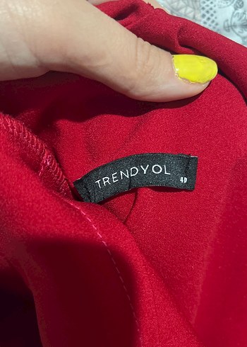 Bordo Midi Fırfırlı Kısa Kollu Kadın Elbise - Görsel 5