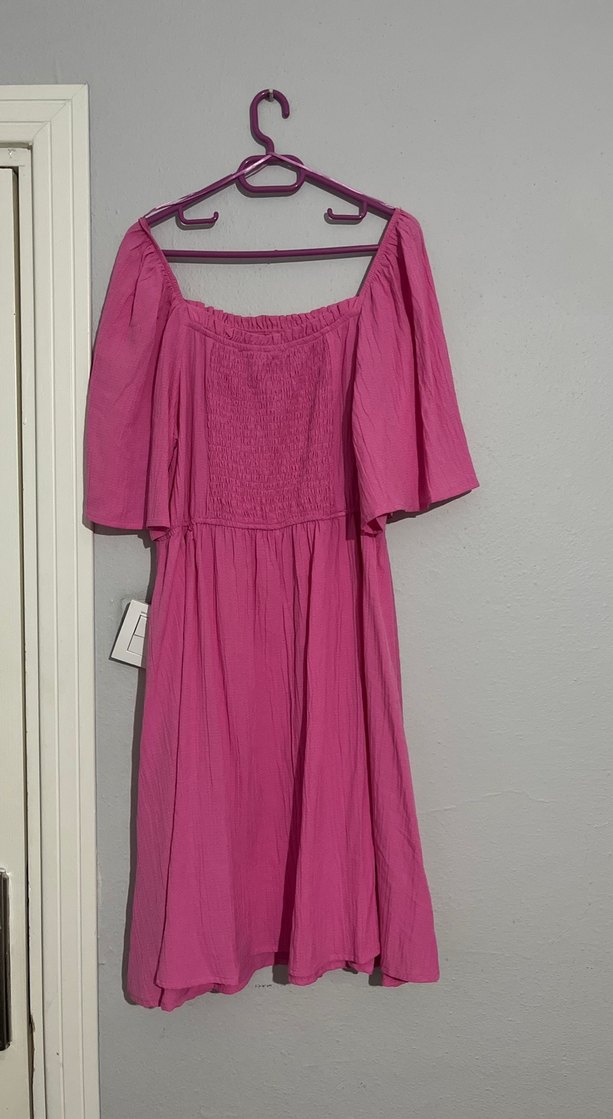 Pembe elbise   - Görsel 4