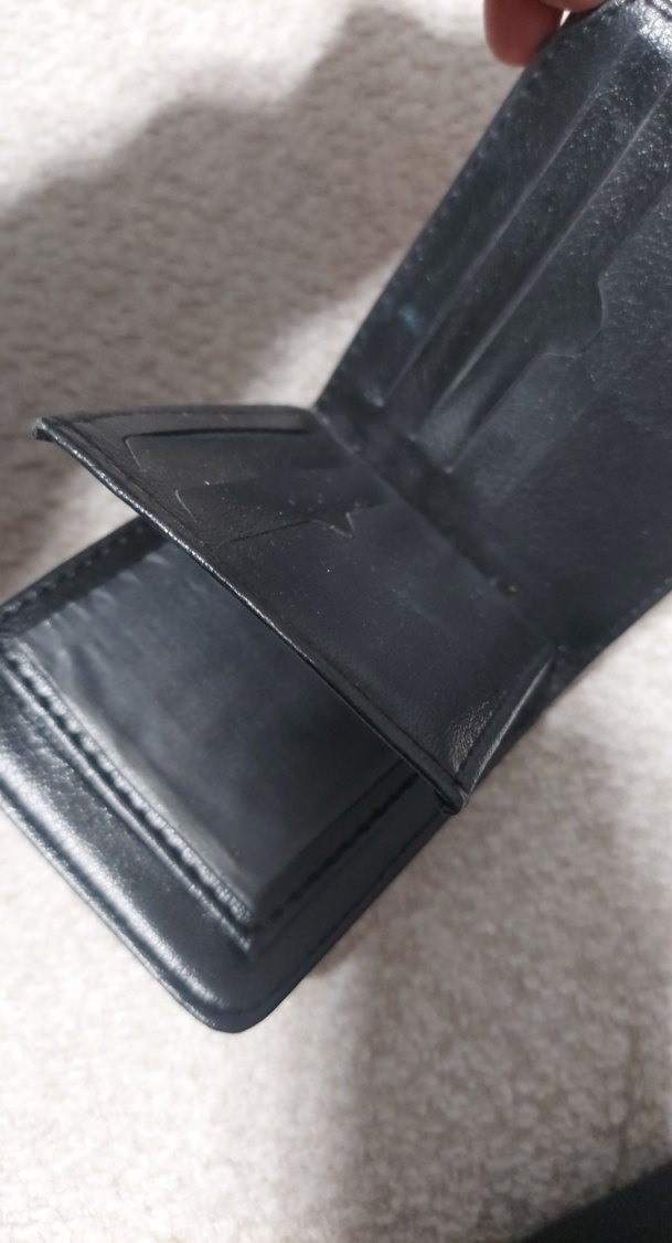 Parlak Kırmızı Minimalist Erkek Cüzdan - Görsel 2