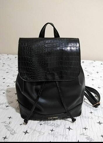 Nine west sırt çantası deri
