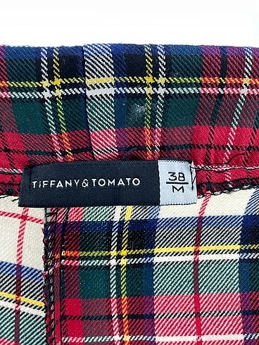 m Beden çeşitli Renk Tiffany Tomato Kumaş Pantolon %70 İndirimli.