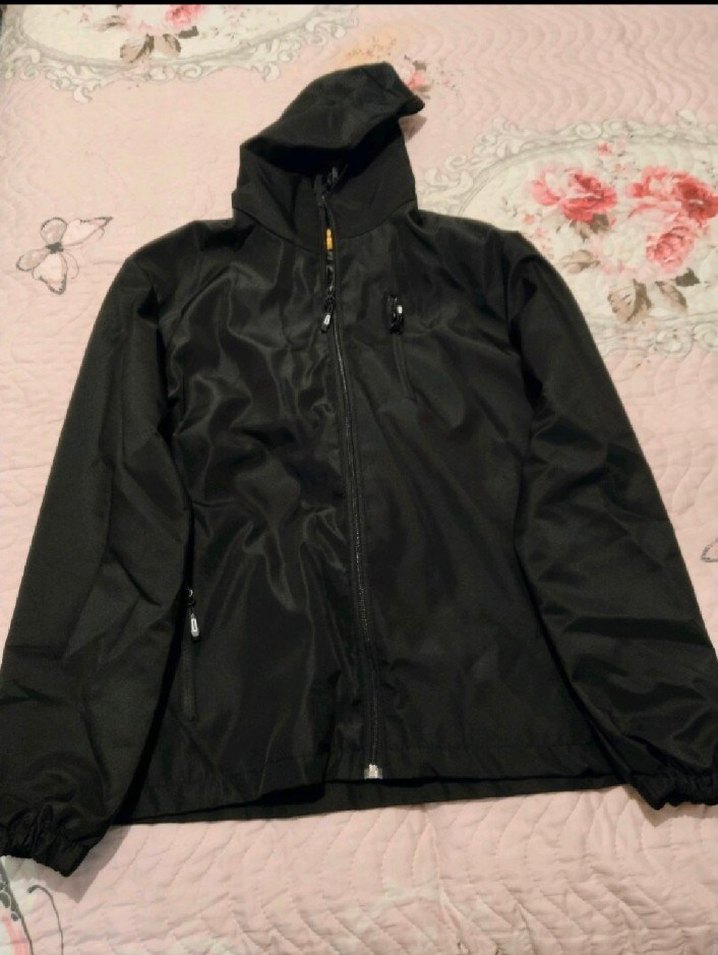 Siyah Fermuarlı Midi  Ceket - Görsel 2