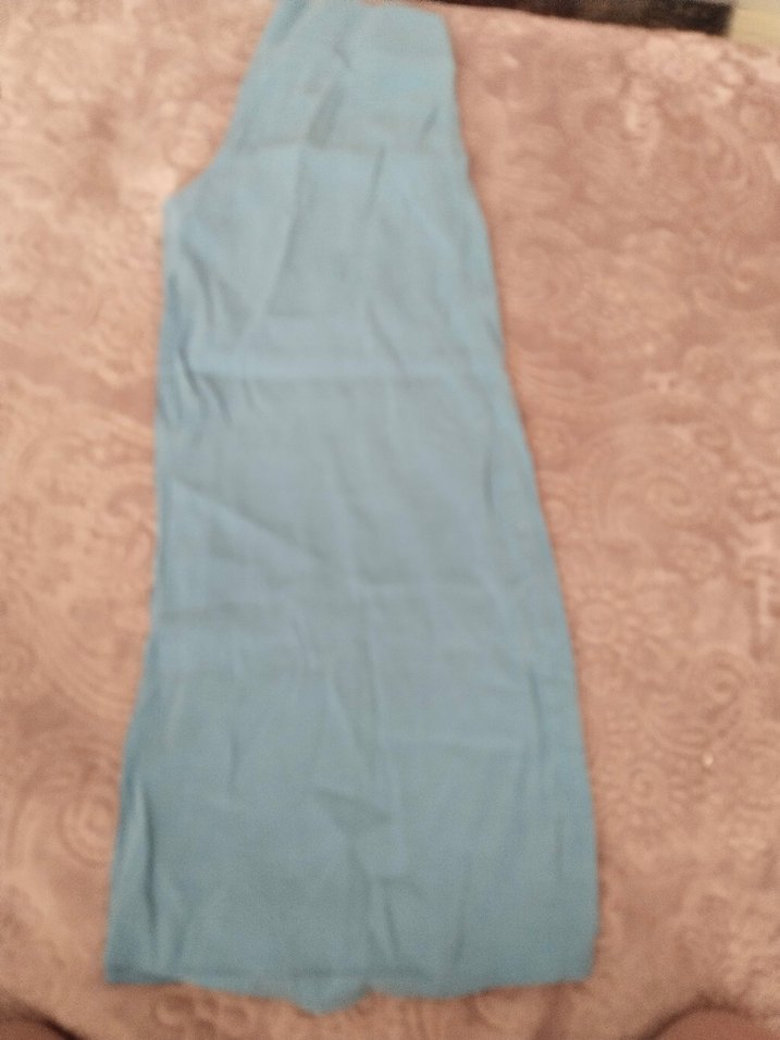 Gri  Bol Kesim Kadın Pantolon - Görsel 2