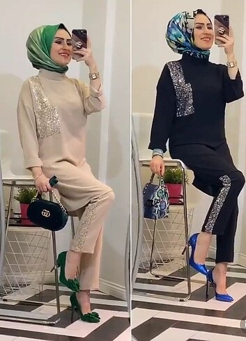 Tesettür ikili takım