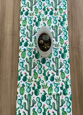 Kaktüs desen runner 