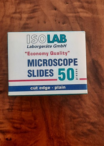 Isolab Mikroskop Lamı 50 Adet / lamel