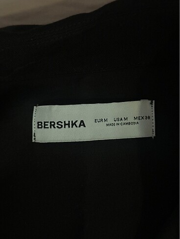 m Beden siyah Renk Siyah gomlek unisex