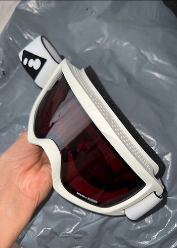 Ayrı fiyattıBeyaz Minimalist kadın Kayak Gözlüğü hepsi ayrı fiyt - Görsel 11