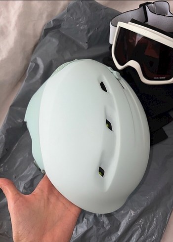 Ayrı fiyattıBeyaz Minimalist kadın Kayak Gözlüğü hepsi ayrı fiyt - Görsel 4