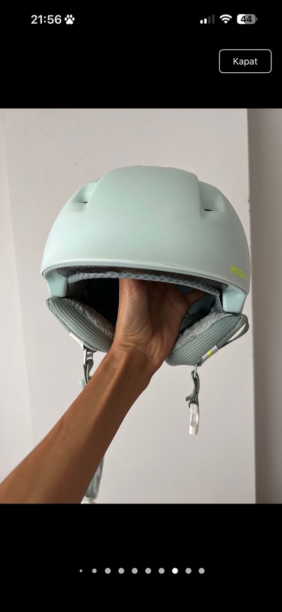 Ayrı fiyattıBeyaz Minimalist kadın Kayak Gözlüğü hepsi ayrı fiyt - Görsel 5