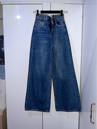 SON İNDİRİM Stradivarius sifir jean pantolon yuksek bel çok şık 