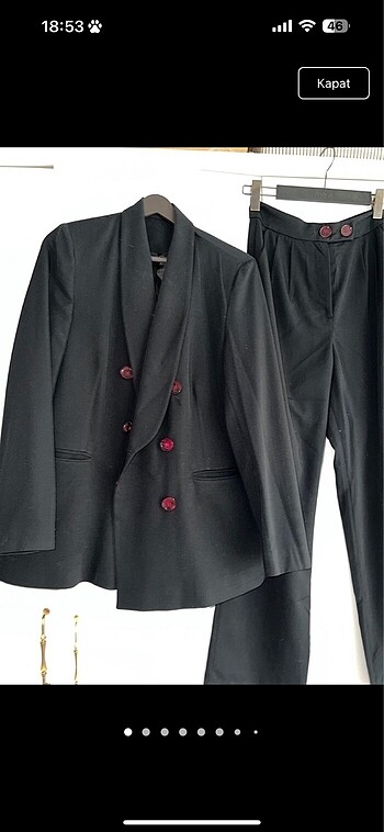 Zara Zara TAKIM FİYATI 599 tl blazer ceket 399tl pantolon 399 tl fi