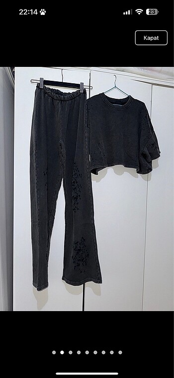 BERSHKA ÜST 499 ALT 499 SIFIR XL BEDEN ÇOK ŞIK EŞOFMAN BEDEN ME