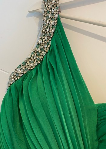 Yeşil Alfabeta abiye - Görsel 8