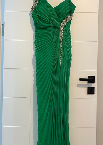 Yeşil Alfabeta abiye - Görsel 3