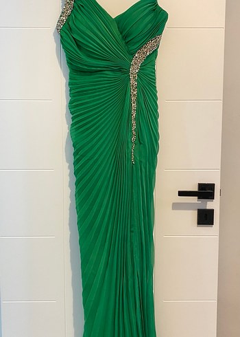 Yeşil Alfabeta abiye - Görsel 2