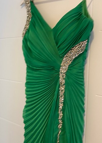 Yeşil Alfabeta abiye - Görsel 6