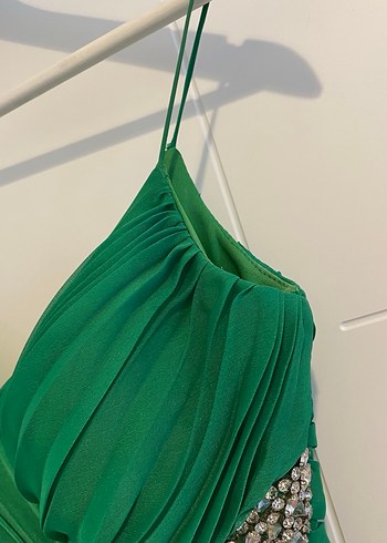 Yeşil Alfabeta abiye - Görsel 9