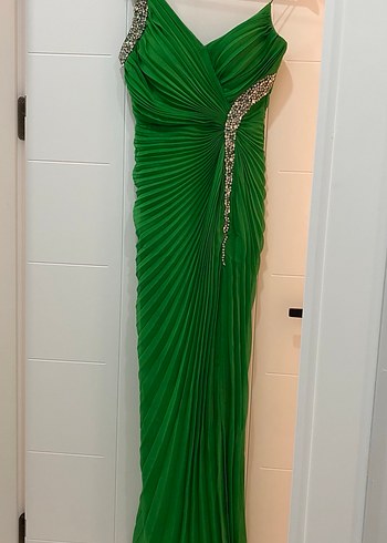 Yeşil Alfabeta abiye - Görsel 5