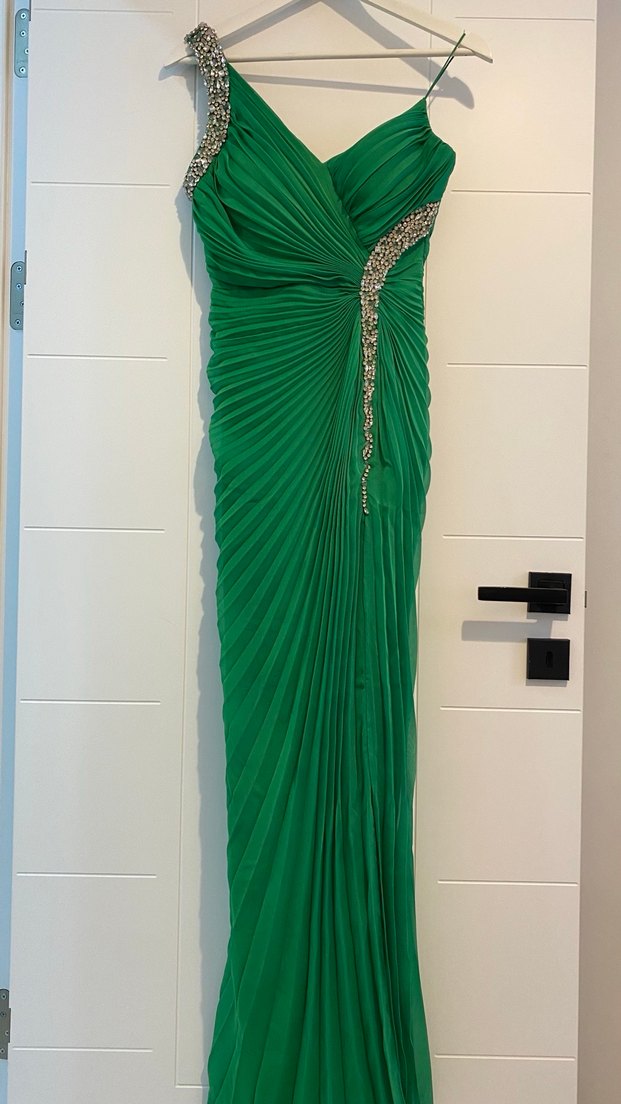 Yeşil Alfabeta abiye - Görsel 3