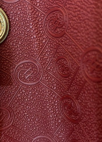 Vakko bordo zincir askılı çanta - Görsel 8