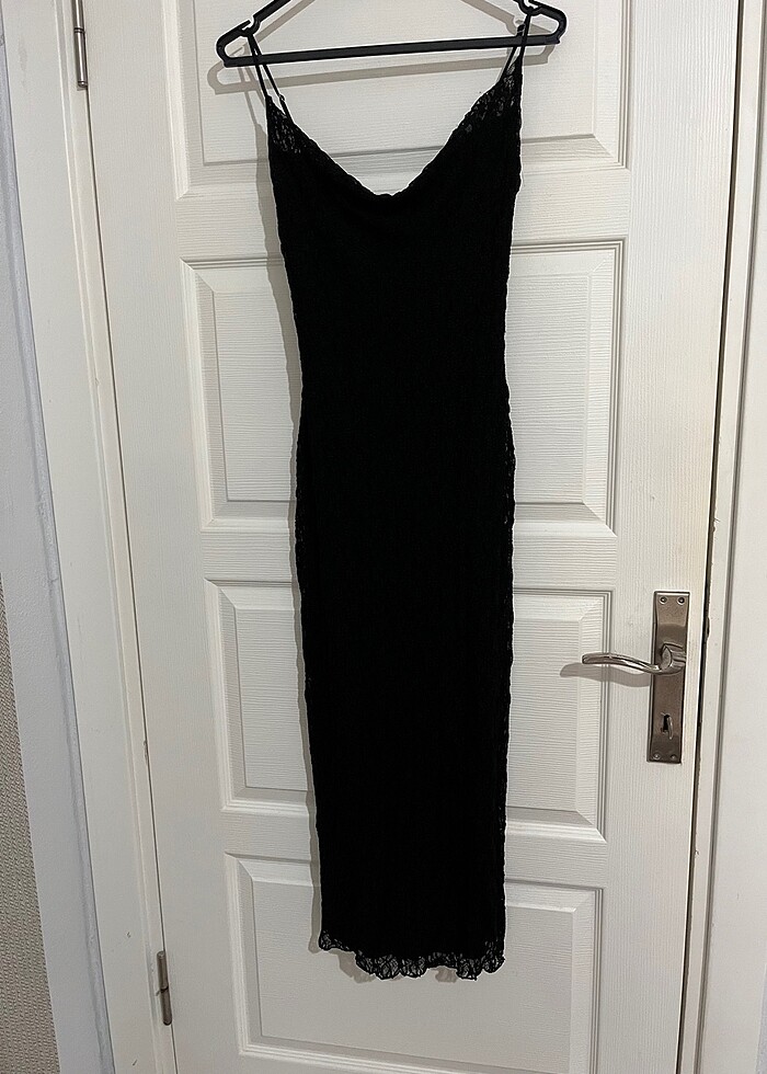 Dantelli elbise - Görsel 3