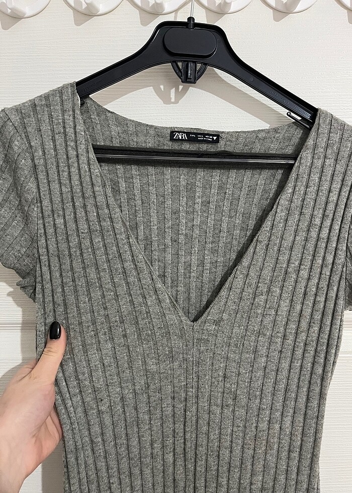 Zara triko elbise - Görsel 2