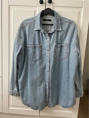 Mavi jeans kot gömlek