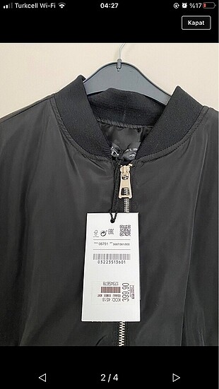Anker Bomber ceket