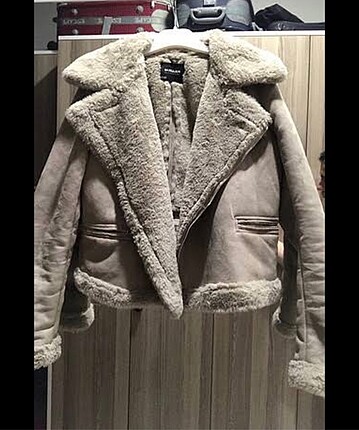 Pull bear kürklü ceket
