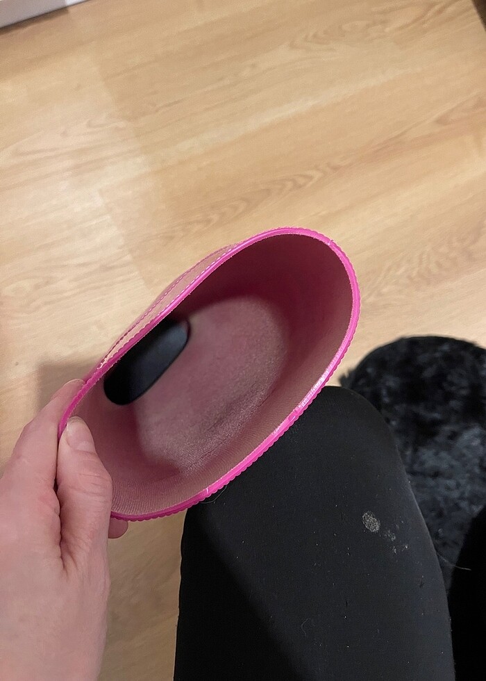 lastik çizme Fuşya????????39 numara.. - Görsel 4