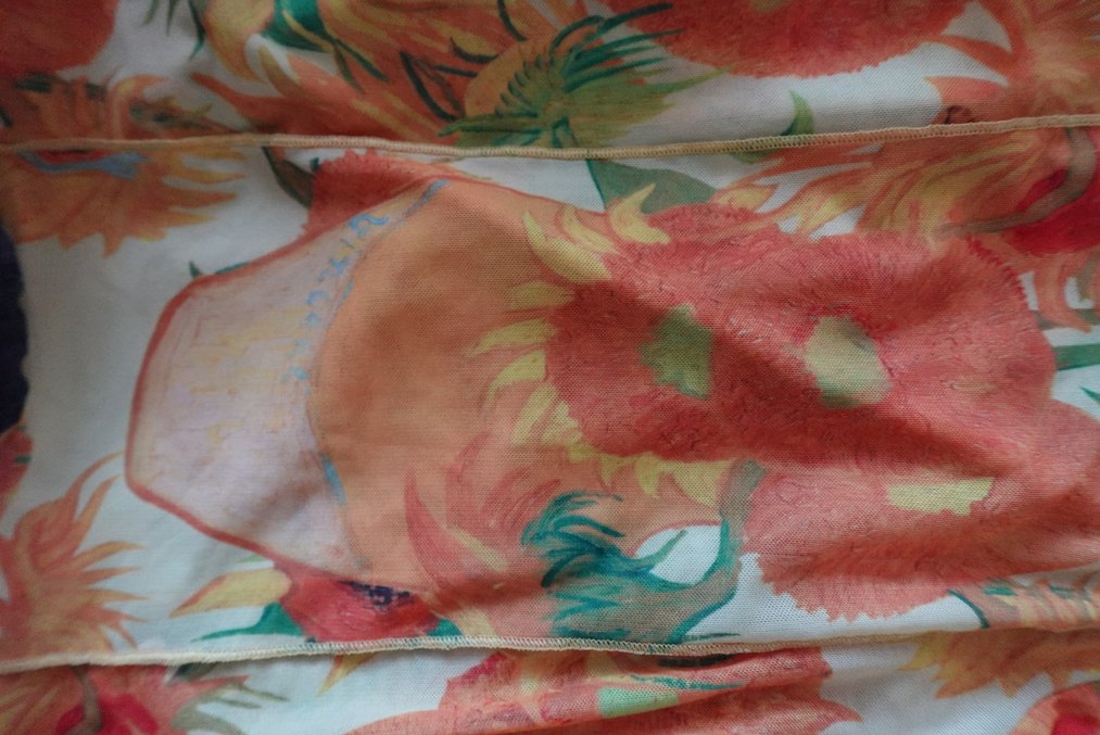 Çiçek Desenli Bohem Uzun Kollu Tül Bluz - Görsel 2