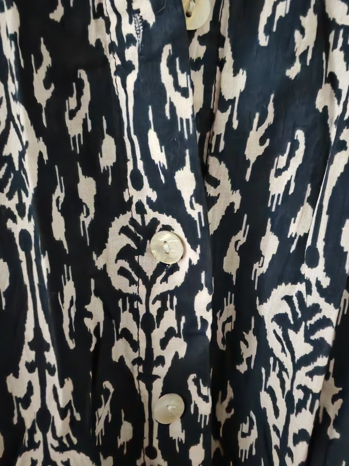 Zara Marka Desenli Mini Elbise - Görsel 3