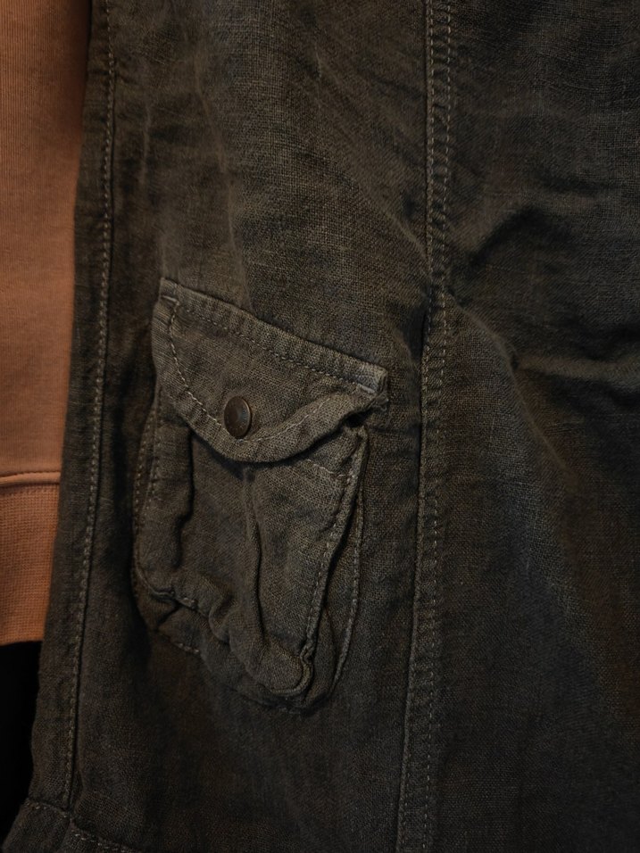 Gri-Antrasit Yan cepli Kargo Pantolon - Görsel 5